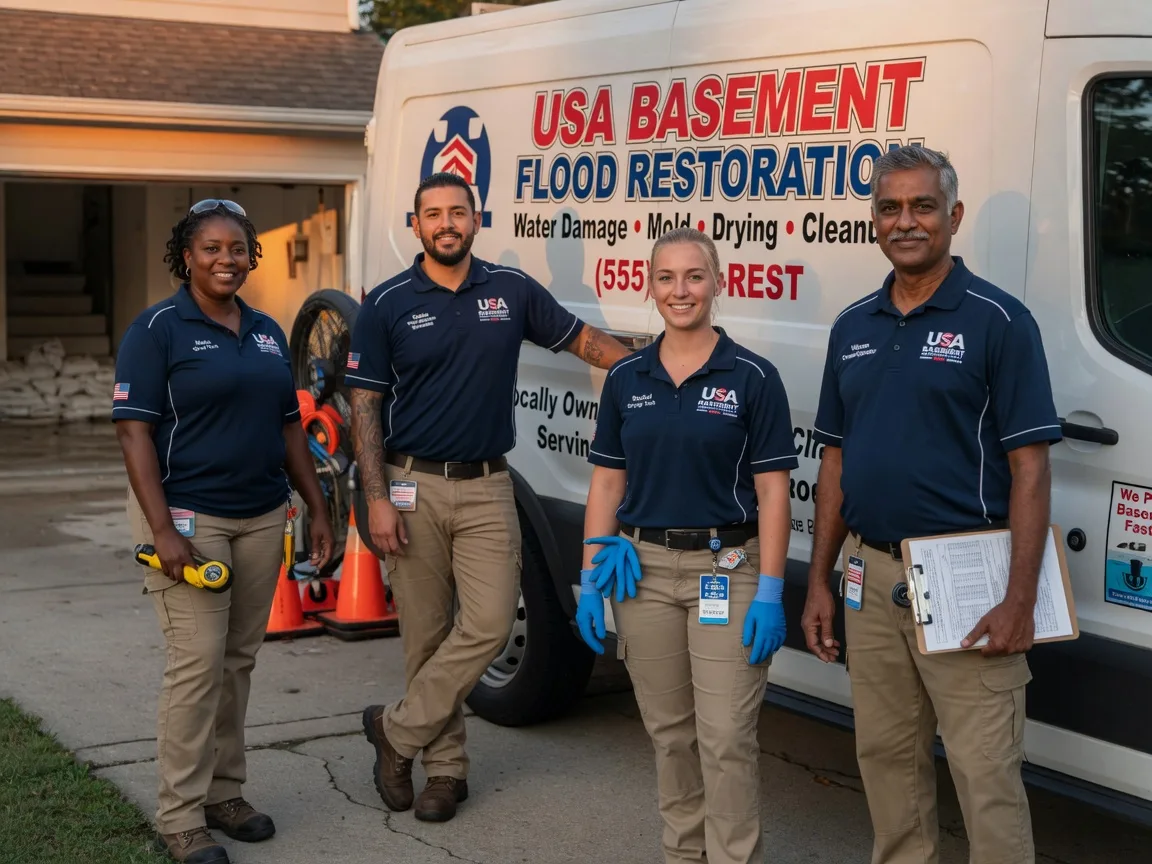Basement Flood Cleanup company in Kingston, OH